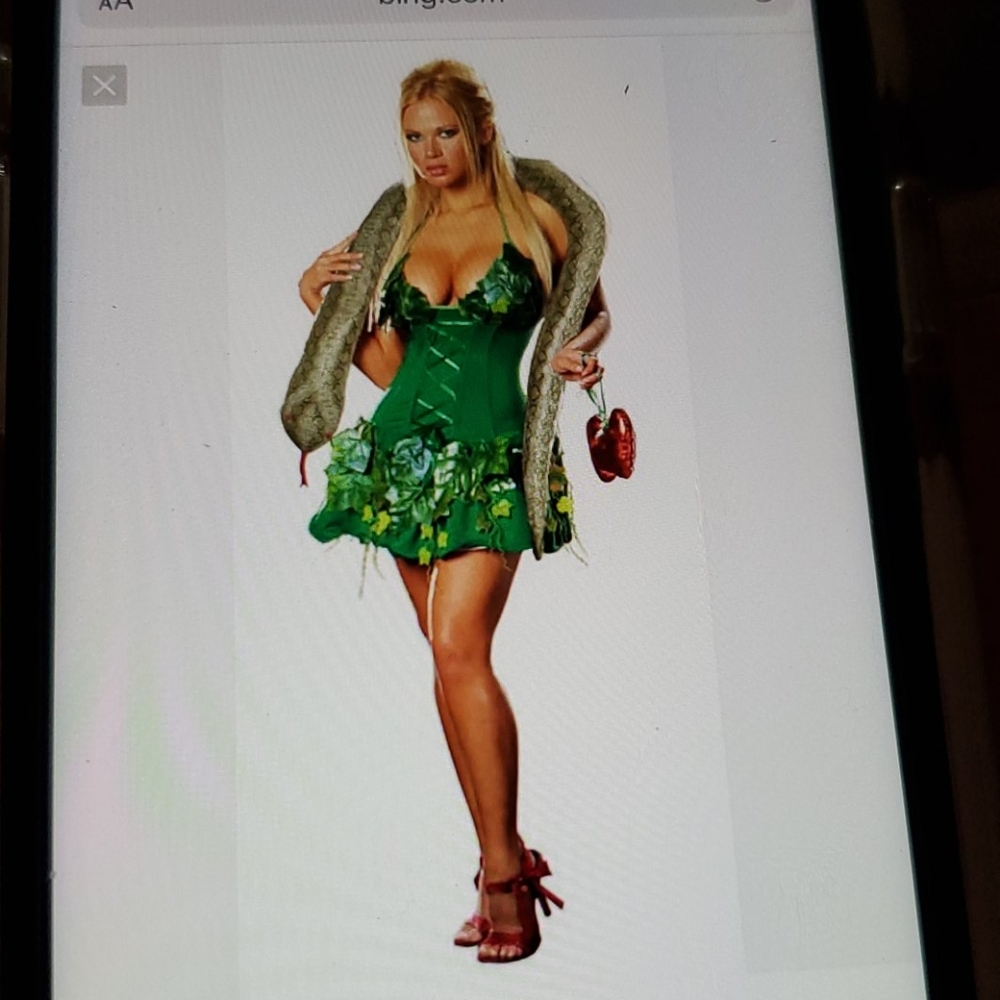 Adult woman's Halloween eve costume
